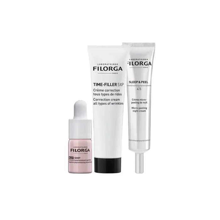 Set Time Filler 5XP Creme 30ml + Serum 3ml + Creme Nuit 40ml