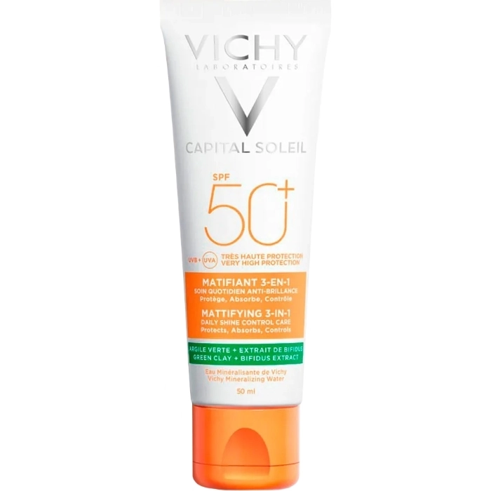 Capital Soleil Matifiant 3-en-1 SPF50+ Capital Soleil Matifiant 3-en-1 SPF50+