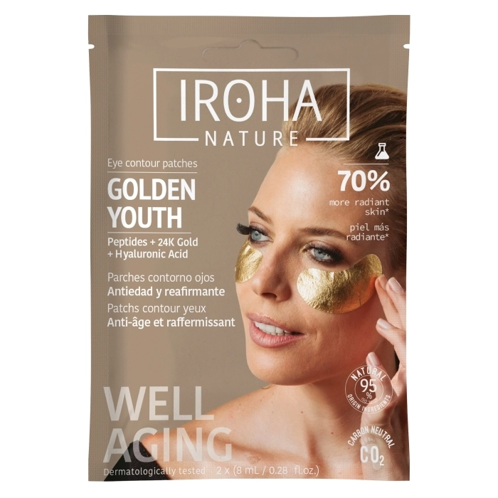 Parches Ojos Foil Reafirmantes con Oro 24K + Colágeno Parches Ojos Foil Reafirmantes con Oro 24K + Colágeno