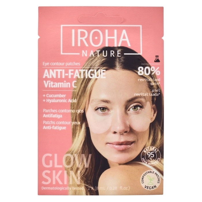 Parches Contorno de Ojos Vitamina C + Pepino y Ácido Hialurónico Parches Contorno de Ojos Vitamina C + Pepino y Ácido Hialurónico