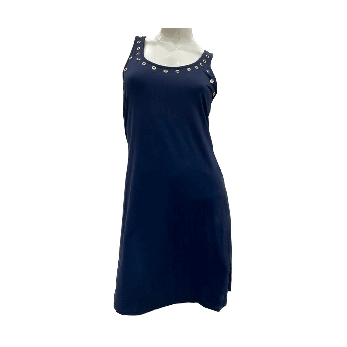 Vestido Tirante Ancho Cruise Azul Marino Vestido Tirante Ancho Cruise Azul Marino