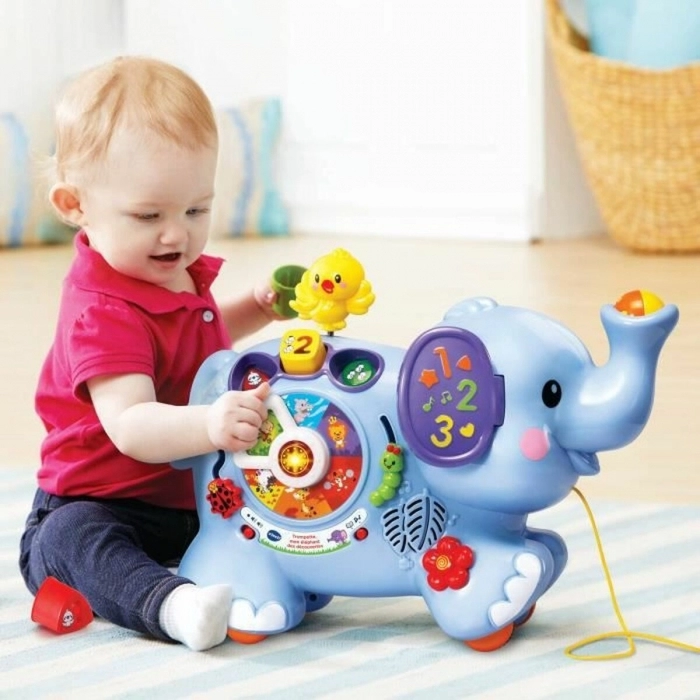 Comprar Juguete Interactivo Para Bebés Vtech Baby Trumpet, My Elephant Of  Discoveries ▷
