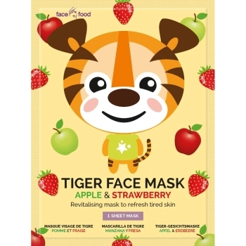 Tiger Face Mask Apple & Kiwi