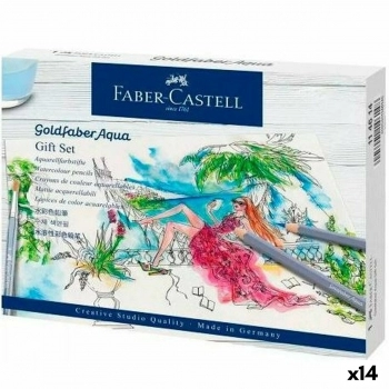 Set de Lápices Faber-Castell Acuarelable (14 Unidades)