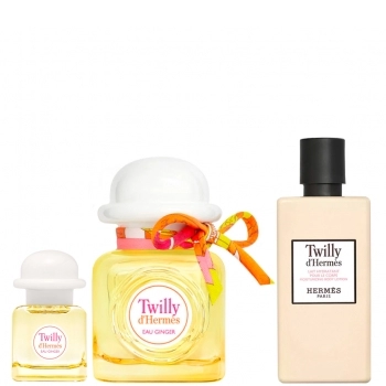 Set Twilly d'Hermès Eau Ginger 50ml + 7,5ml + Body Lotion 40ml