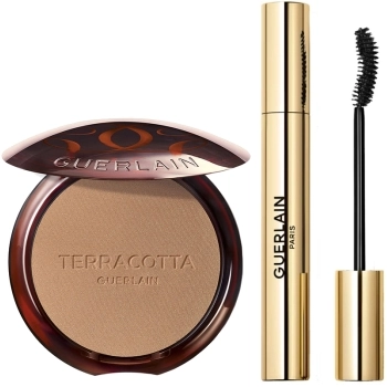 Set Mascara Noir G Courbe Volume Intense 24H 01 Black + Terracota 03 Moyen Doré