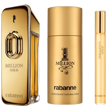 Set Million Gold Intense 100ml + 10ml + Deo Spray 150ml