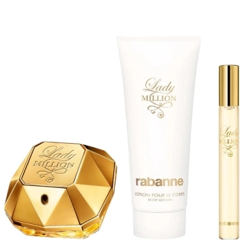 Set Lady Million 50ml + 10ml + Body Lotion 100ml