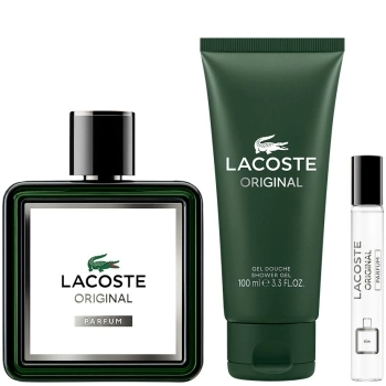 Set Lacoste Original Parfum 100ml + 7,5ml + Shower Gel 100ml