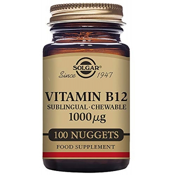 Vitamina B12 1000 μg (Cianocobalamina) - sublinguales-masticables