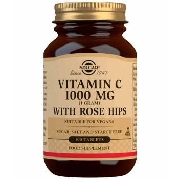 Rose Hips C 1000 mg Vitamina C con escaramujo comprimidos Rose Hips C 1000 mg Vitamina C con escaramujo comprimidos