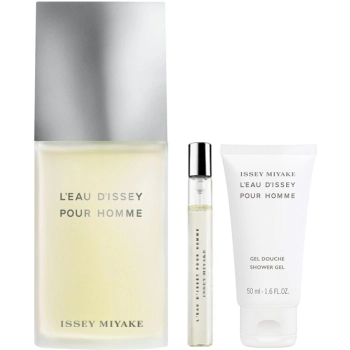 Set L'Eau d'Issey Pour Homme 125ml + 10ml + Shower Gel 50ml