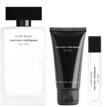 Set Pure Musc For Her edp 100ml + edp 10ml + Body Lotion 50ml