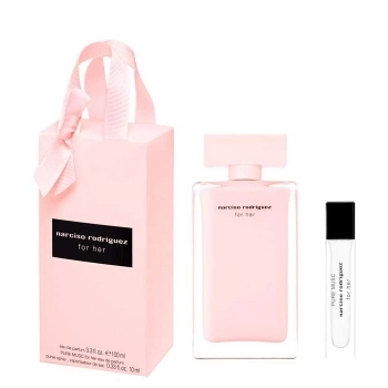 Set Narciso Rodriguez for Her 100ml + Pure Musc 10ml