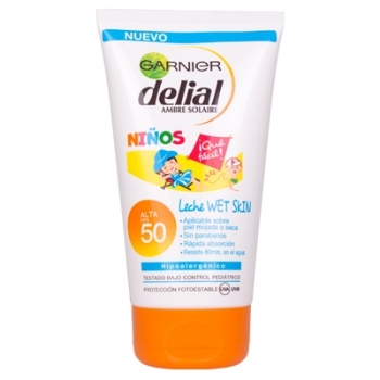 Delial Niños Leche Wet Skin SPF50
