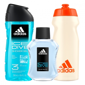 Set Ice Dive 100ml + Shower Gel 3 in 1 250ml + Botella