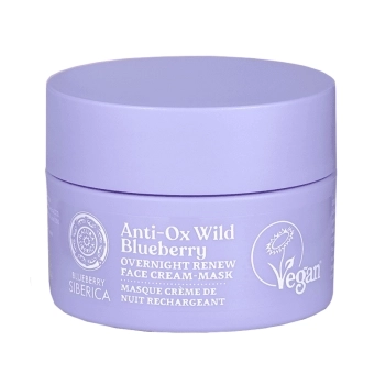 Anti-Ox Wild Blueberry Overnight Renew Face Cream-Mask