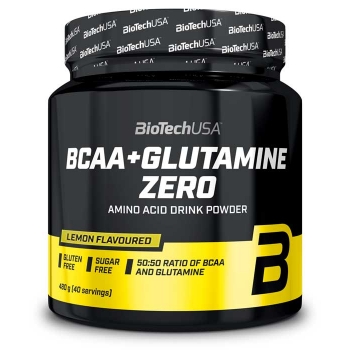 BCAA + Glutamine Zero bebida en polvo 480g