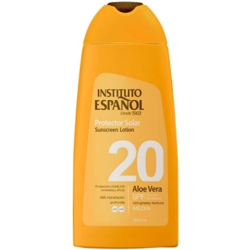 Protección Solar Loción Aloe Vera SPF20