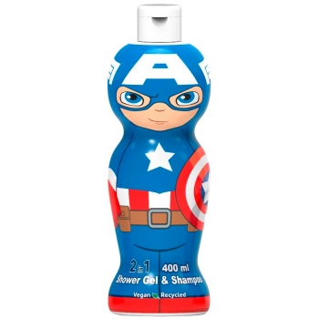 2 in 1 Shower Gel & Shampoo Capitán América 2 in 1 Shower Gel & Shampoo Capitán América
