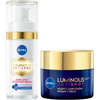 Set Luminous 630 Rutina Antimanchas Día y Noche Fluido SPF50 + Crema de Noche