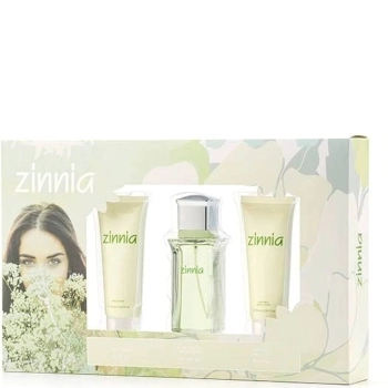 Zinnia 100ml + Hand Cream 75ml + Perfumed Body Lotion 75ml