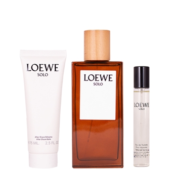 Set Solo Loewe 100ml + Aftershave 75ml + 15ml