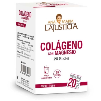 Colágeno con Magnesio Sabor Fresa