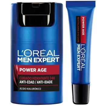 Set Men Expert Power Age Crema Anti-Arrugas 50ml + Contorno de Ojos 15ml