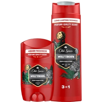 Set Wolfthorn Desodorant 50ml + Shower Gel and Shampoo 250ml