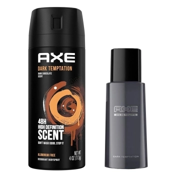 Set Axe Dark Temptation Bodyspray 150ml + 75ml