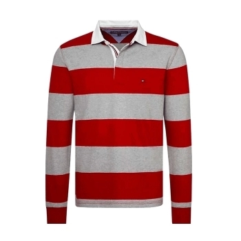 Polo Iconic Block Stripe Rugby Polo Iconic Block Stripe Rugby