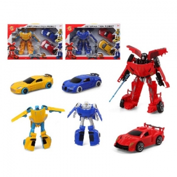 Transformers Deformation Racing Cars (39 x 26 cm)