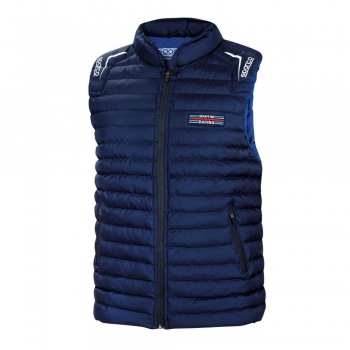 Chaleco Acolchado para Hombre Sparco Martini Racing Azul Talla L