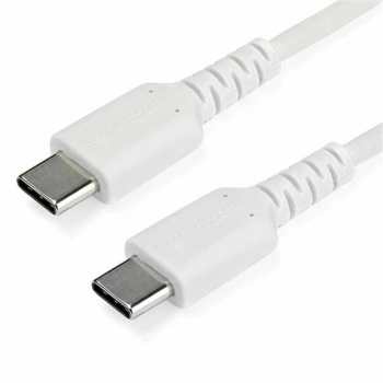 Cable USB C Startech RUSB2CC1MW           Blanco