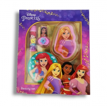 Set de Maquillaje Infantil Lorenay Disney Princess 4 Piezas