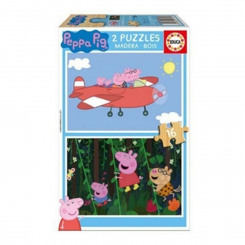Puzzle Peppa Pig Educa (16 pcs)