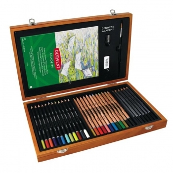 Set de Dibujo DERWENT Academy Estuche de regalo 35 Piezas