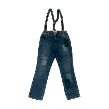 Pantalón Vaquero con Tirantes GS72KQ 