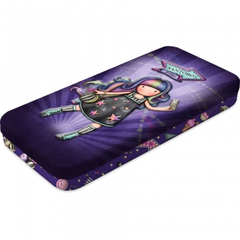 Estuche Escolar Gorjuss Up and away Morado (9 x 19 x 24 cm)