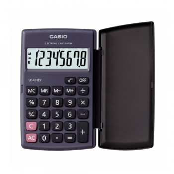 Calculadora Casio LC-401LV-BK Negro Resina (10 x 6 cm)