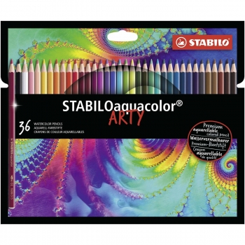 Lápices de colores Stabilo aquacolor ARTY