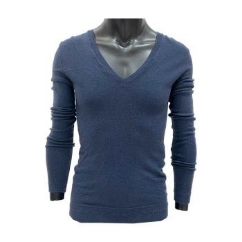 Jersey Cuello en Pico Sis Azul Marino