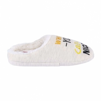 Zapatillas de Estar por Casa Looney Tunes Poliéster Gris claro TPR