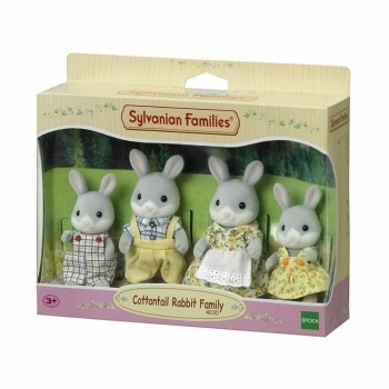 Set de Muñecos Sylvanian Families Family Gray Rabbit