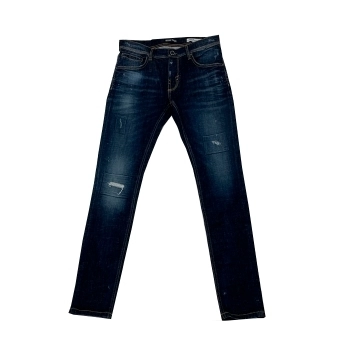 Pantalón Super Skinny Fit Gilmour Lavado Oscuro