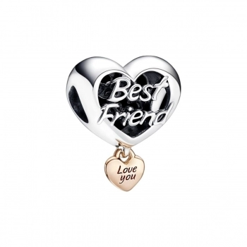 Abalorio Mujer Pandora LOVE YOUR BEST FRIEND HEART