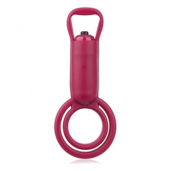 Anillo Vibrador para el Pene The Screaming O Omego Granate