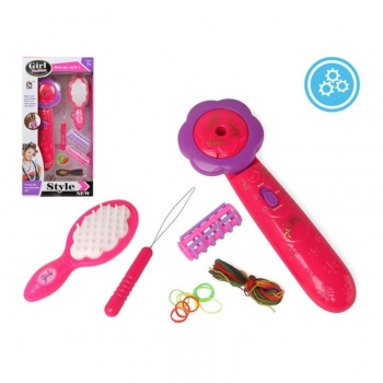 Set de Peluquería Infantil Girl Style S1123690 Rosa