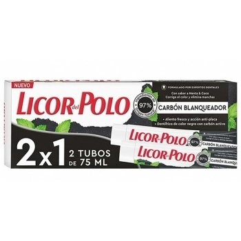 Dentífrico Carbón Blanqueardor 2x1